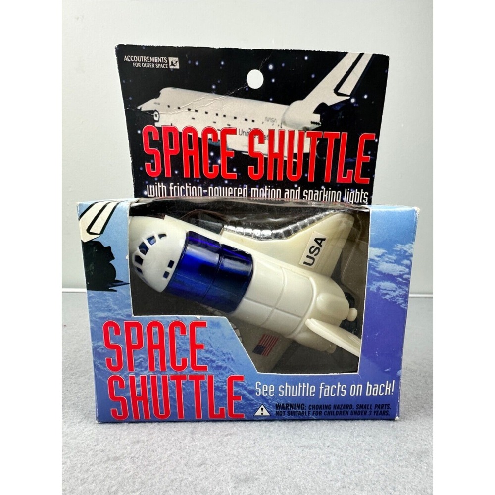 NEW! Vintage Accoutrements For Outer Space‎ Friction-Powered Space Shuttle 1996
